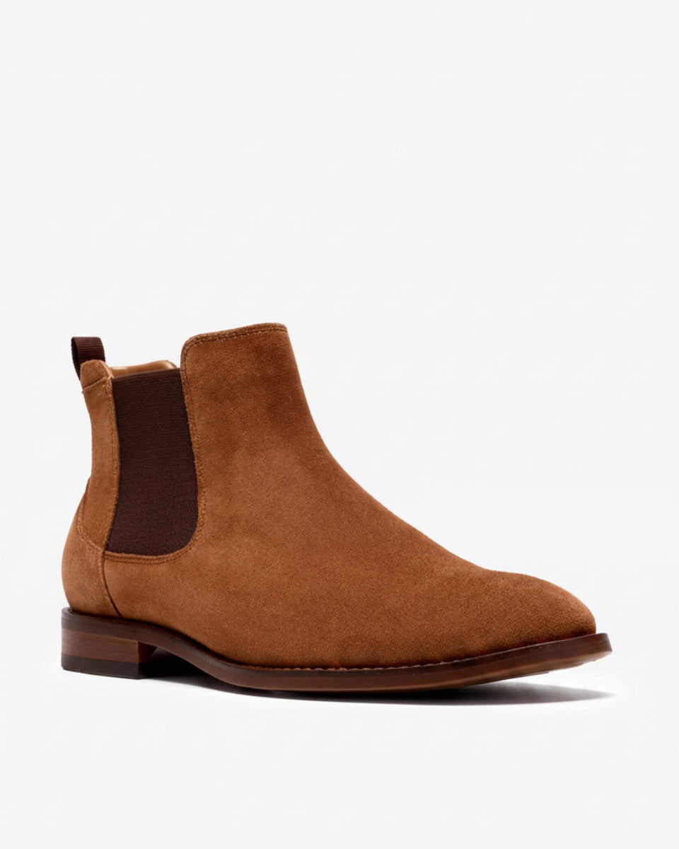 Clarks Bowburn Top – Cola Suede - LuxxeCoast