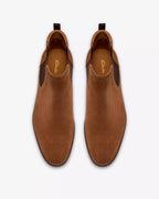 Clarks Bowburn Top – Cola Suede - LuxxeCoast