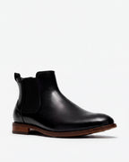 Clarks Bowburn Top – Black Leather - LuxxeCoast