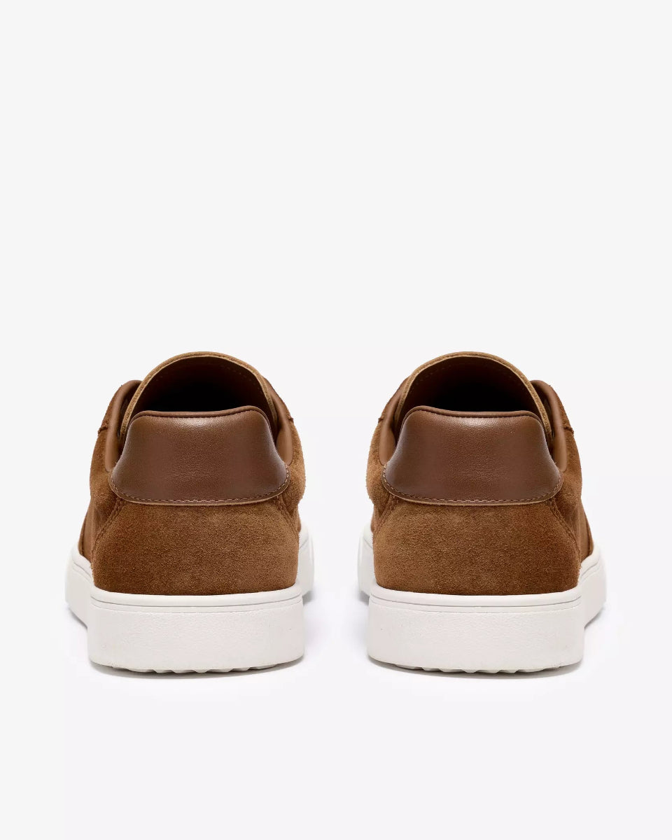 Clarks Lydford Tie – Cola Suede - LuxxeCoast