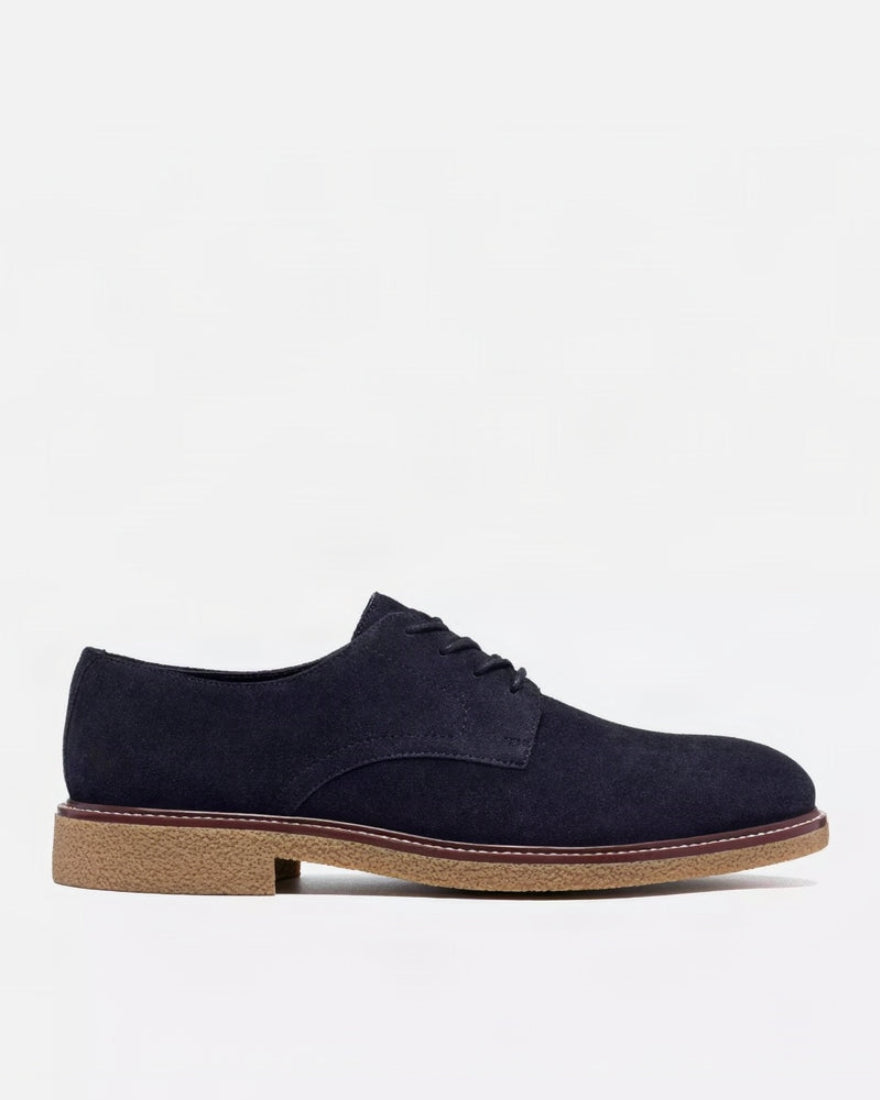 Clarks Chelwood Lace Navy Suede