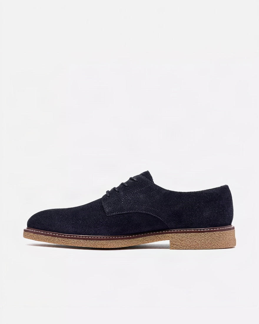 Clarks Chelwood Lace Navy Suede