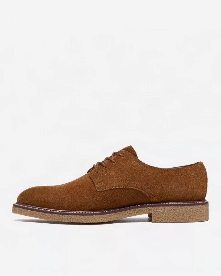 Clarks Chelwood Lace Cola Suede