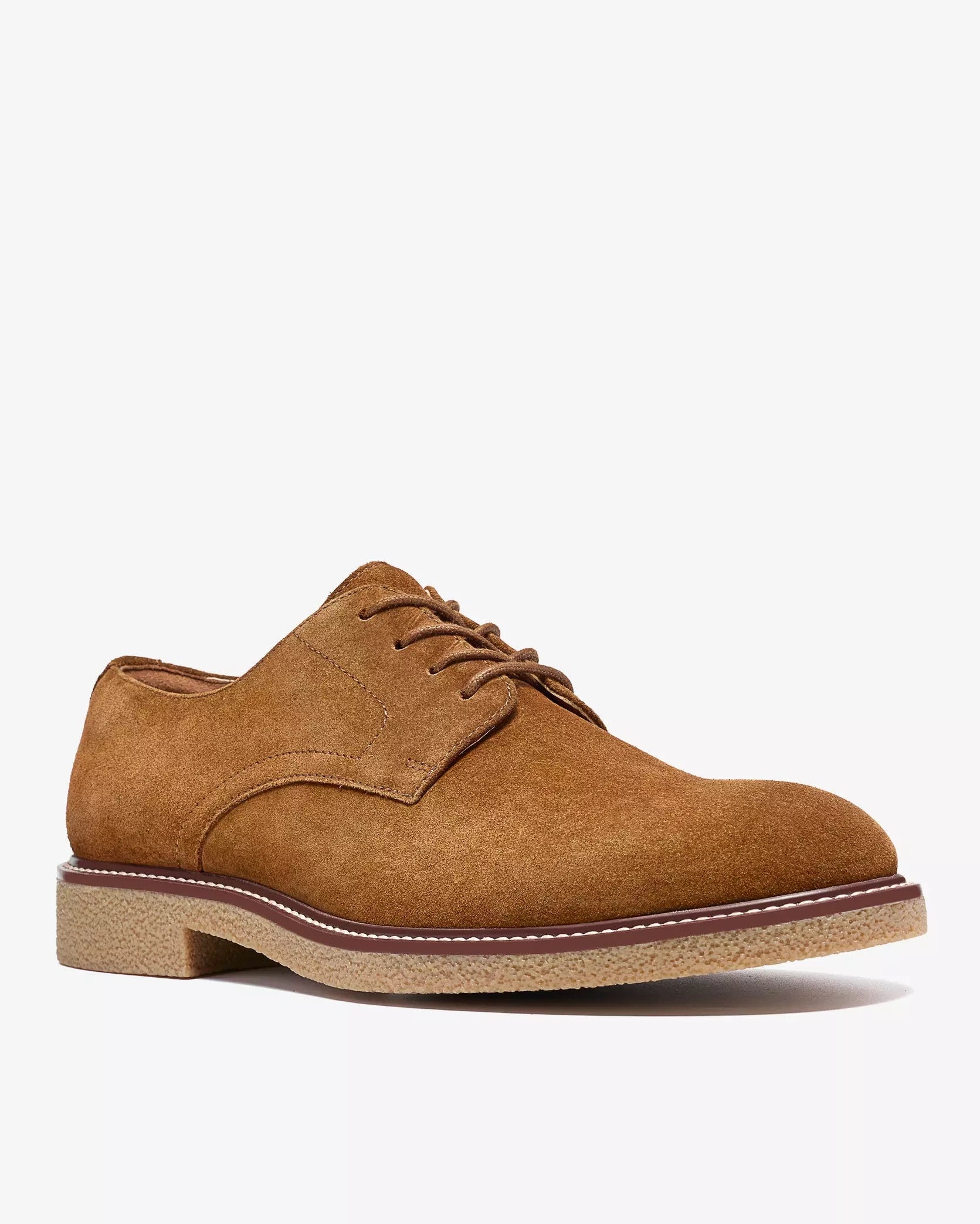 Clarks Chelwood Lace Cola Suede