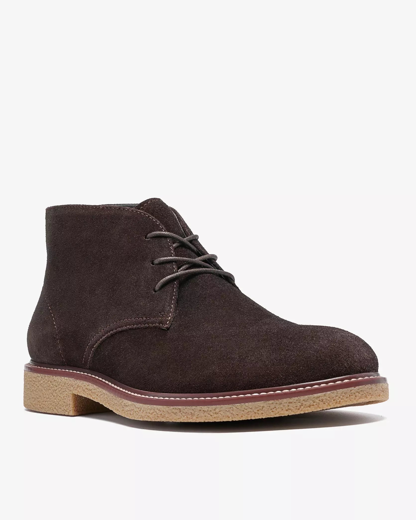 Clarks Chelwood Mid Brown Suede
