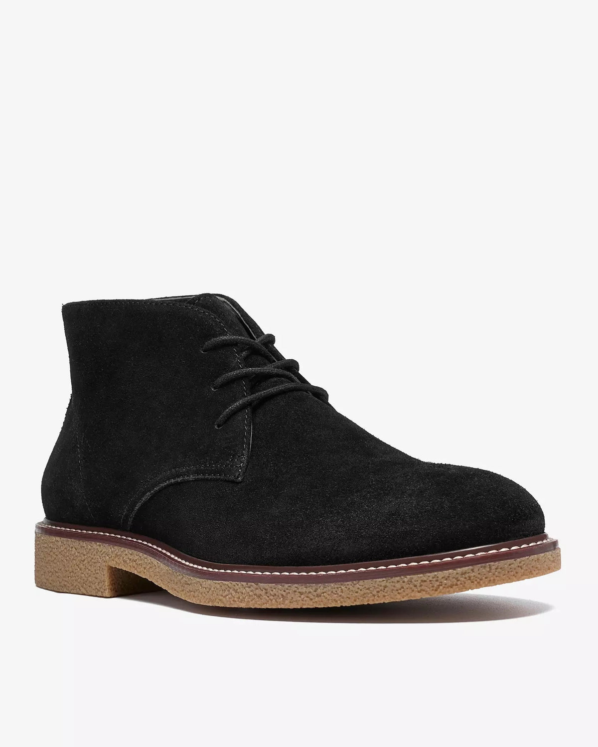 Clarks Chelwood Mid Black Suede