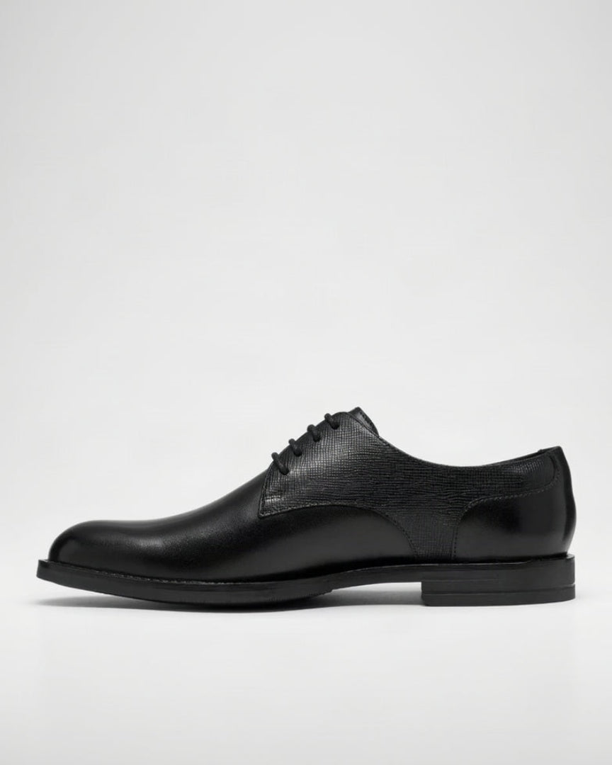 Clarks Bathford Lace Black Leather