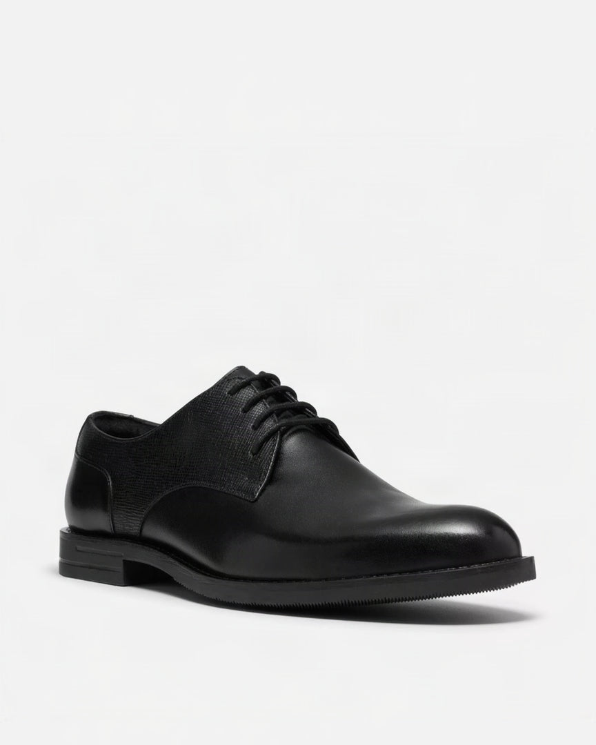 Clarks Bathford Lace Black Leather
