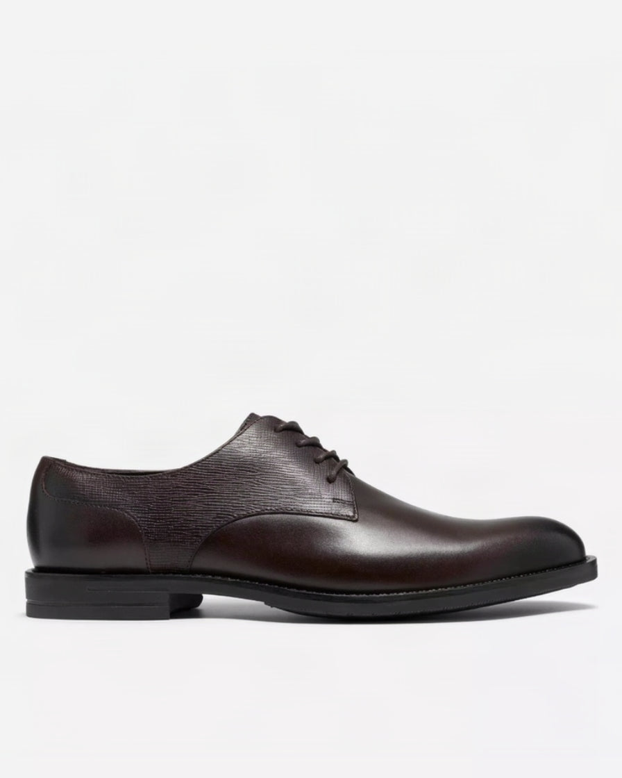 Clarks Bathford Lace Brown Leather