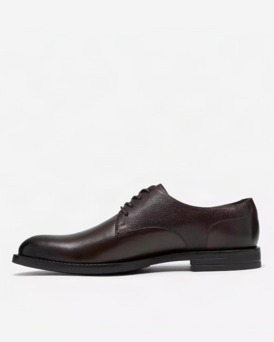 Clarks Bathford Lace Brown Leather