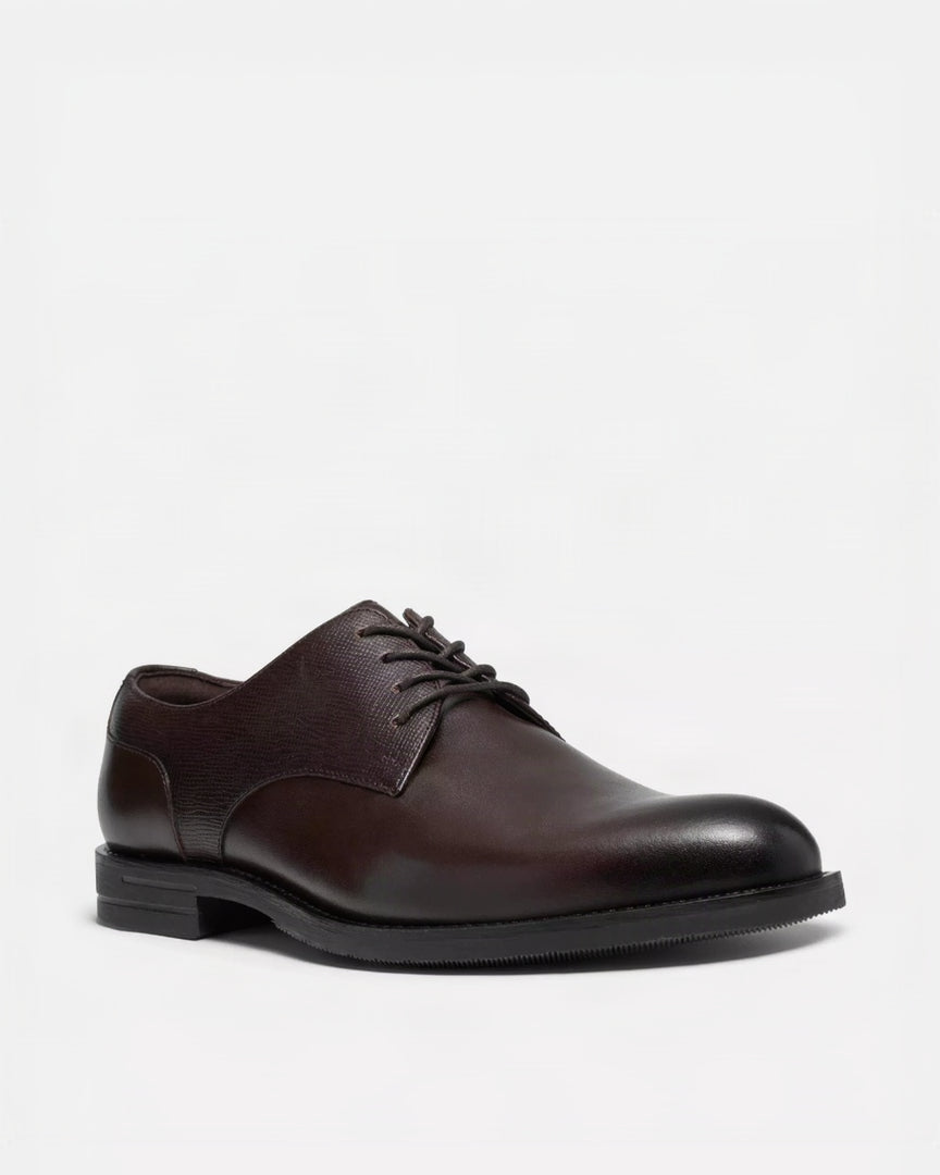 Clarks Bathford Lace Brown Leather