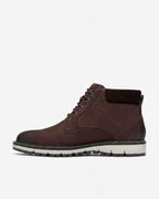 Clarks Corston Mid – Brown Leather - LuxxeCoast