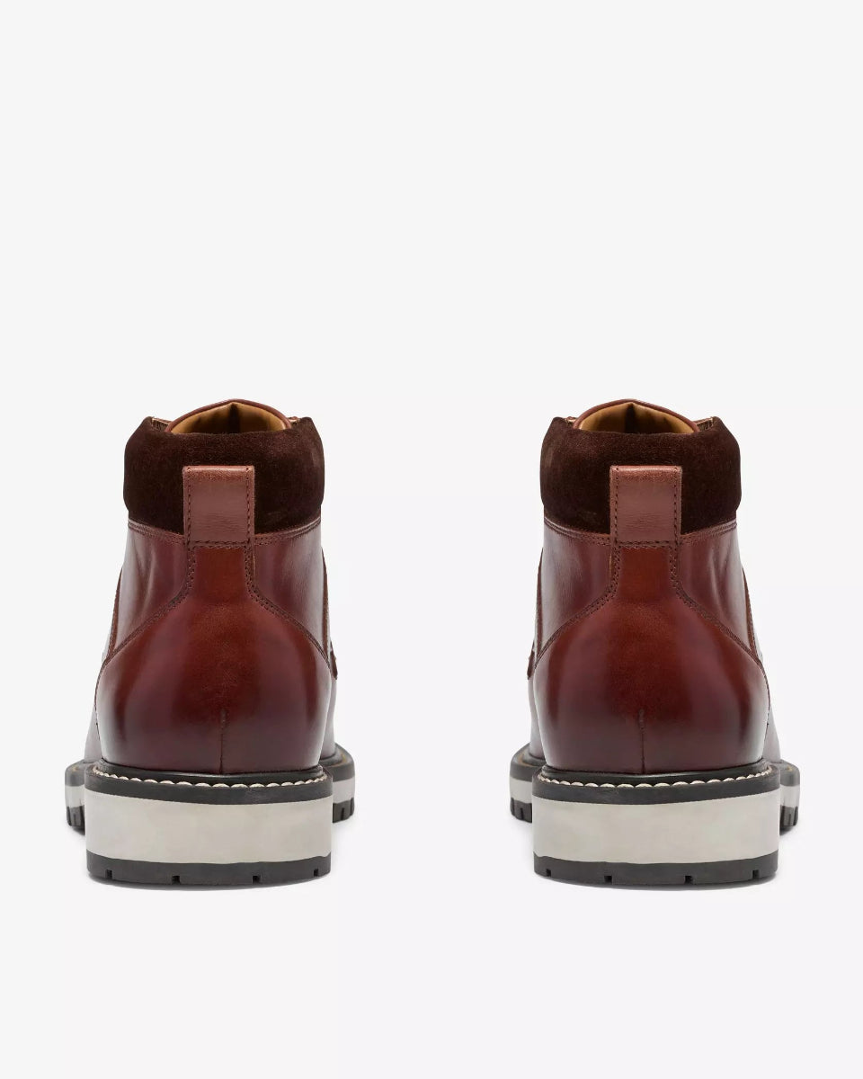 Clarks Corston Mid – Tan Leather - LuxxeCoast