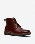 Clarks Aldwin2 Cap - Tan Leather
