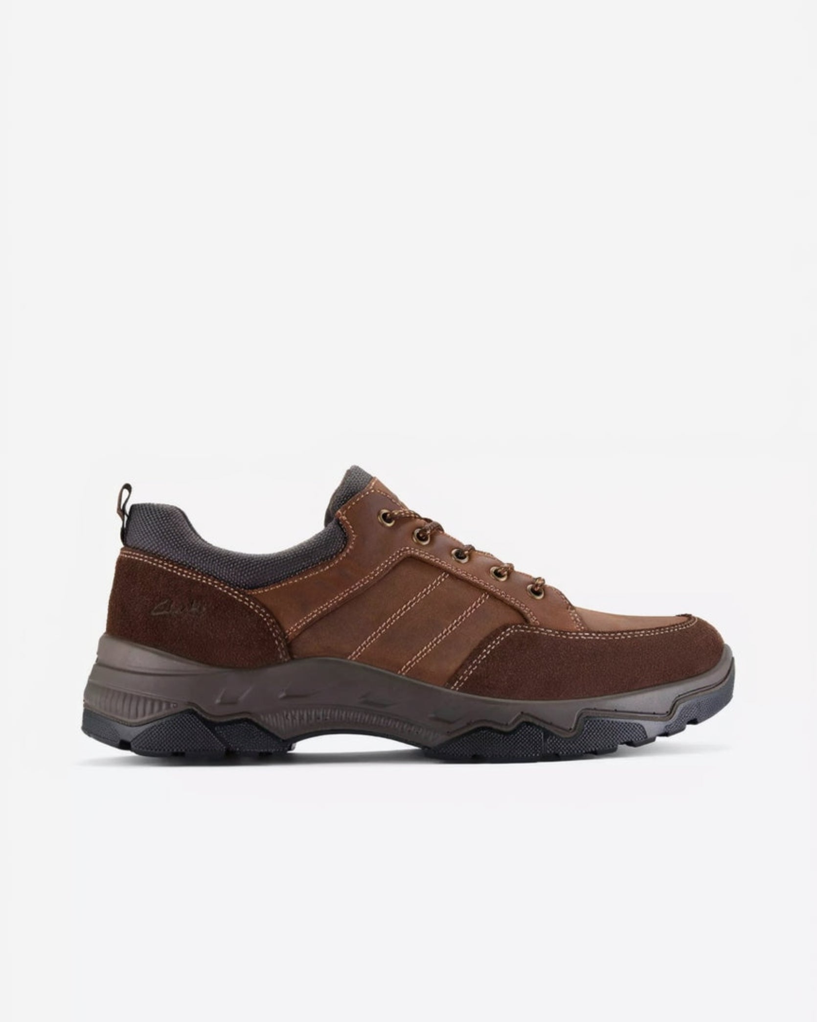 Clarks Alcombe Lace – Brown Leather
