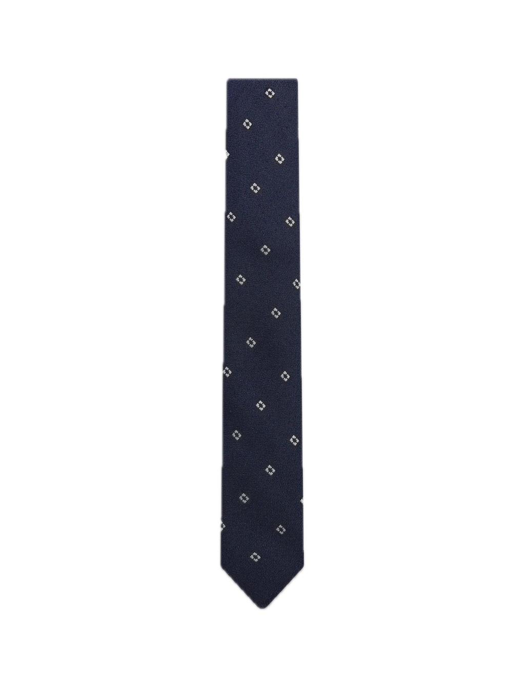 Ted Baker Mini Diamond Boucle Tie – Navy
