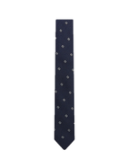 Ted Baker Mini Diamond Boucle Tie – Navy
