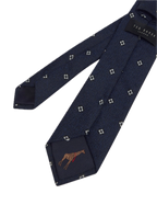 Ted Baker Mini Diamond Boucle Tie – Navy