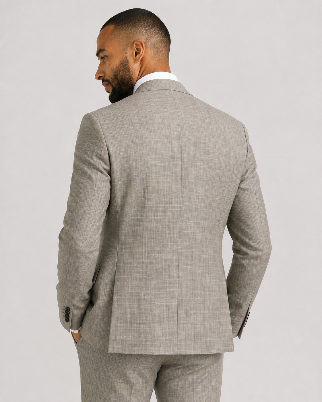Charles Tyrwhitt Italian Luxury Suit - Taupe