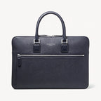 Aspinal of London Connaught Folio - Navy Pebble