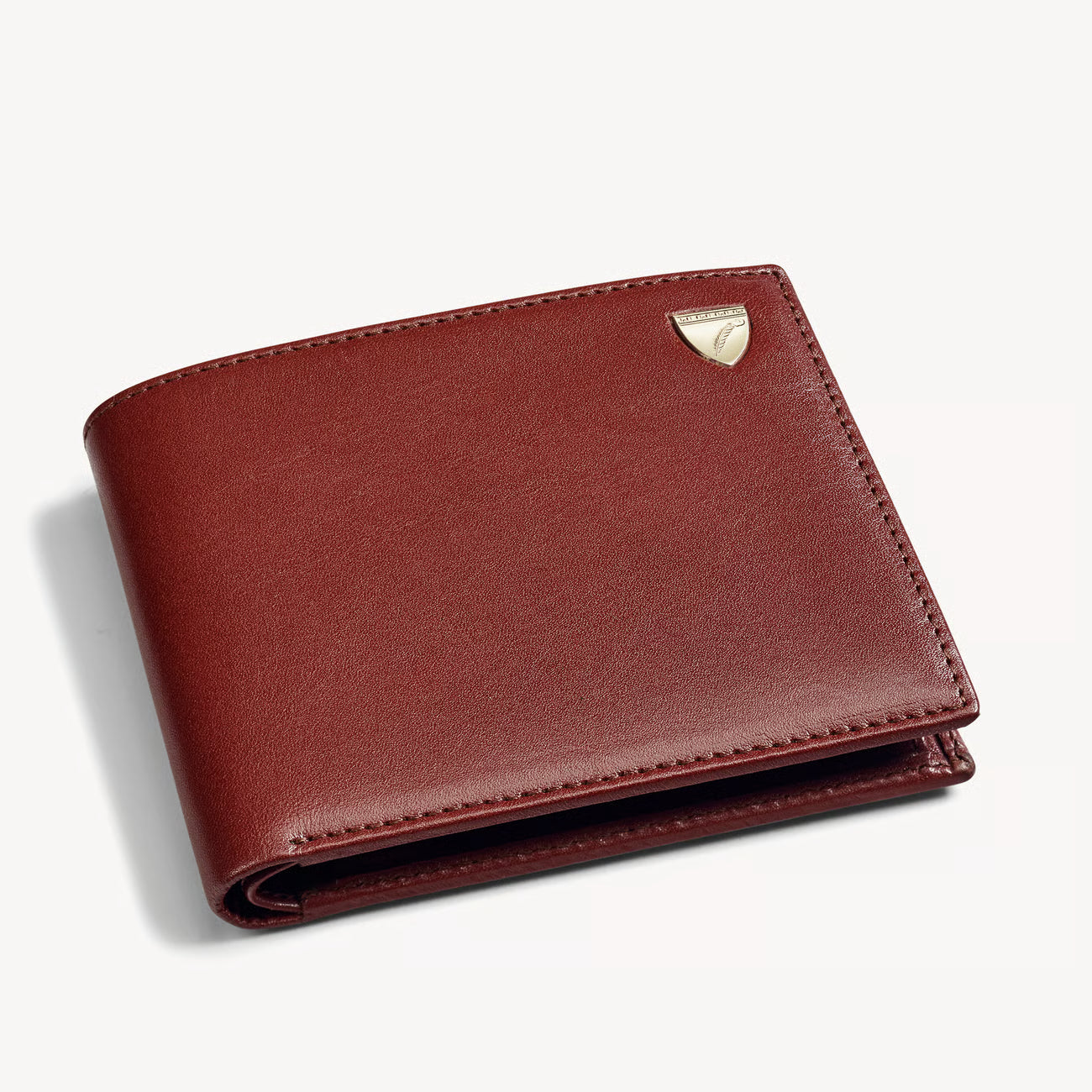 Aspinal of London Billfold Coin Wallet - Smooth Cognac