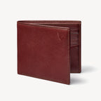 Aspinal of London 8 Card Billfold Wallet - Smooth Cognac