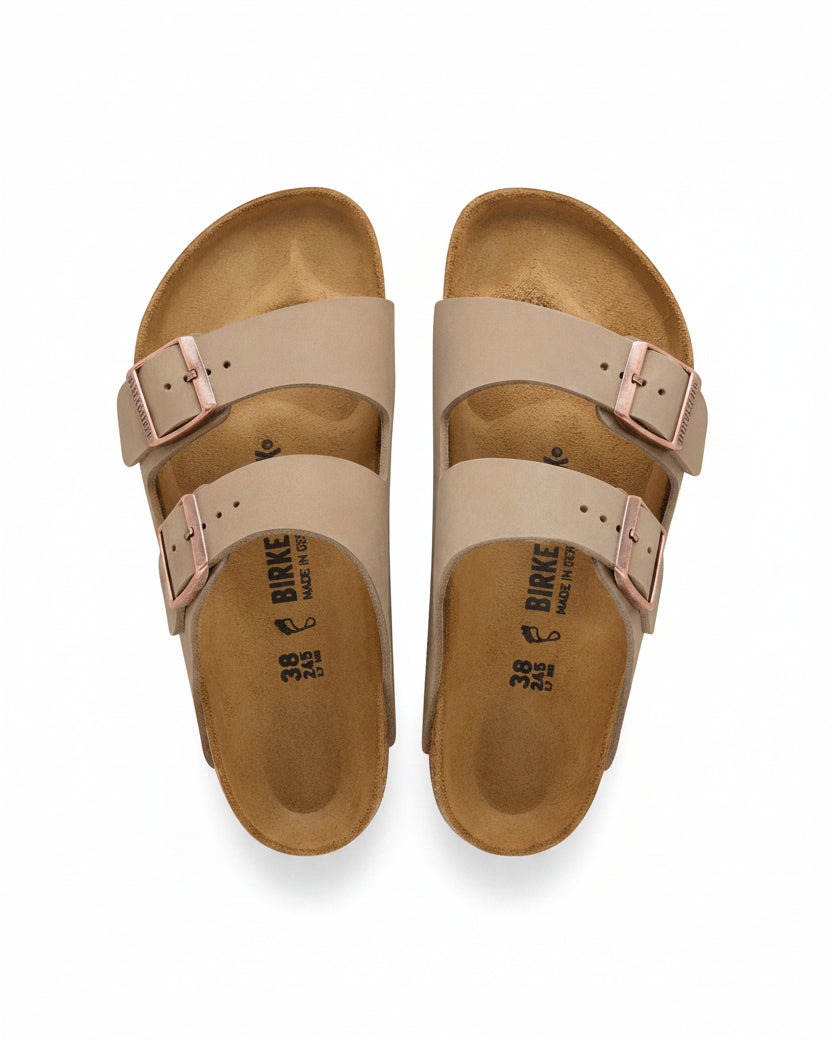 Birkenstock Arizona Oiled Leather - Tobacco Brown