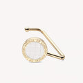 Aspinal of London Handbag Hook - Deep Shine Chalk White Small Croc