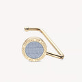 Aspinal of London Handbag Hook - Deep Shine Sky Blue Small Croc