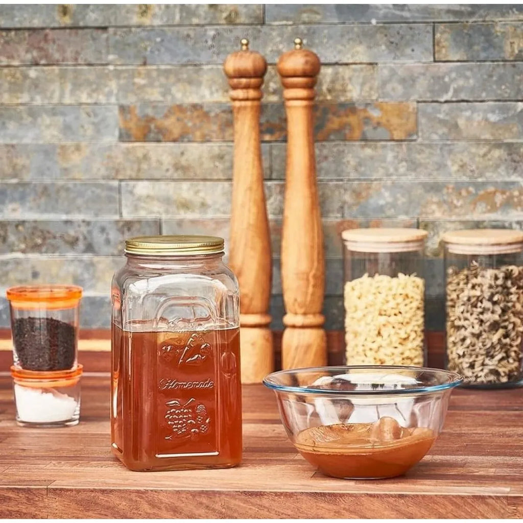 Pasabahce Homemade Glass Jar, 1000ml – Set of 3