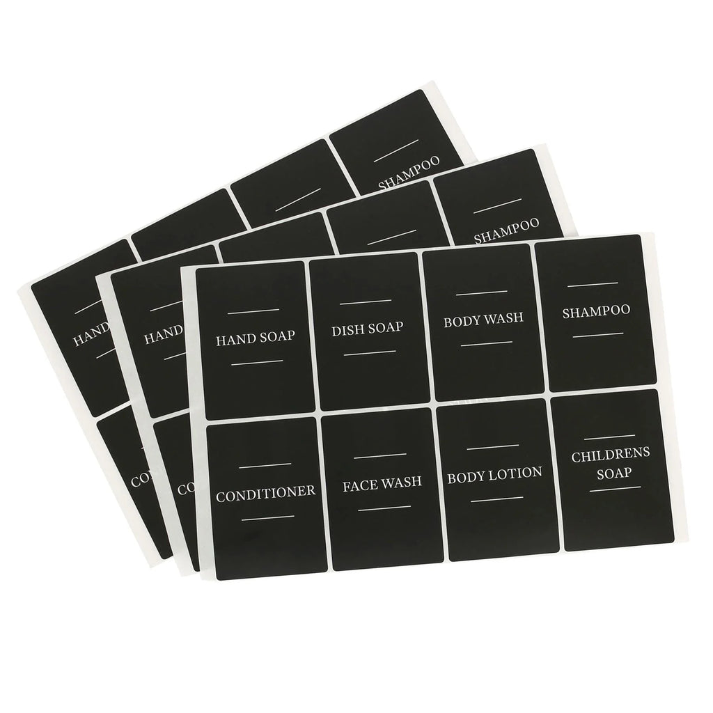 Harbour Housewares Dispenser Labels Set – 8 Labels