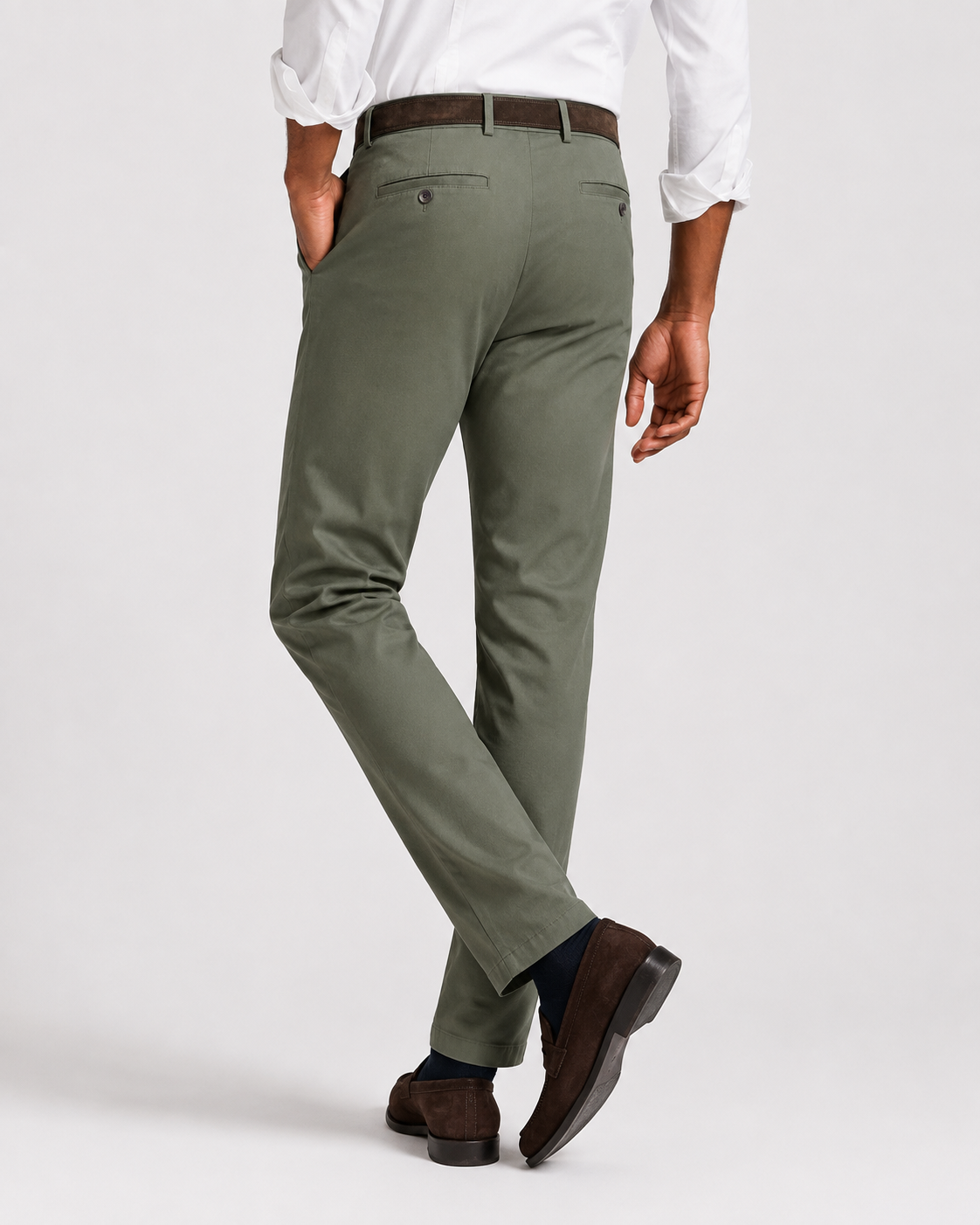 Charles Tyrwhitt Ultimate Non-Iron Chinos - Sage Green