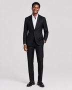 Charles Tyrwhitt Natural Stretch Twill Suit - Black