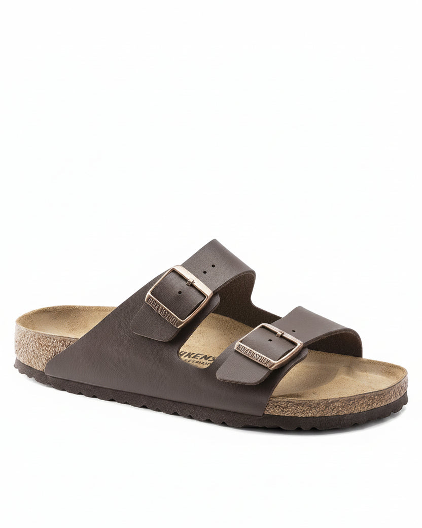Birkenstock Arizona Birko-Flor - Dark Brown