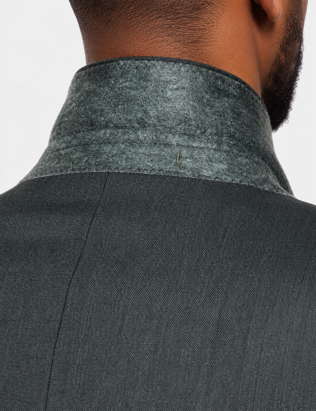 Hawes & Curtis Slim Fit Olive Crepe 1913 Suit