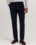 Hawes & Curtis Regular Fit Navy Corduroy Trousers