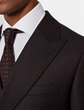 Hawes & Curtis Slim Fit Brown Suit