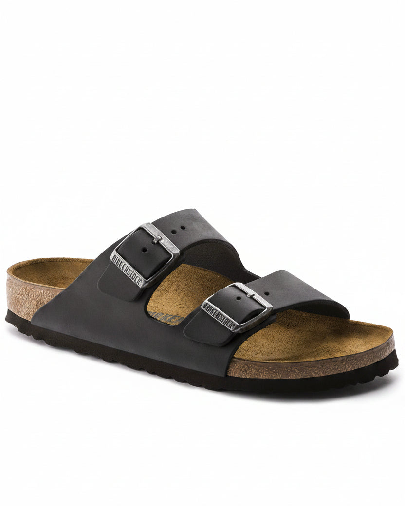 Birkenstock Arizona Oiled Leather - Black