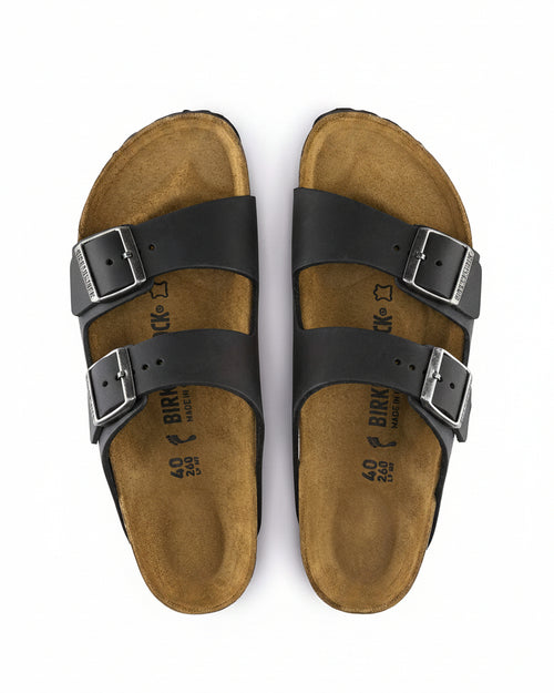 Birkenstock Arizona Oiled Leather - Black