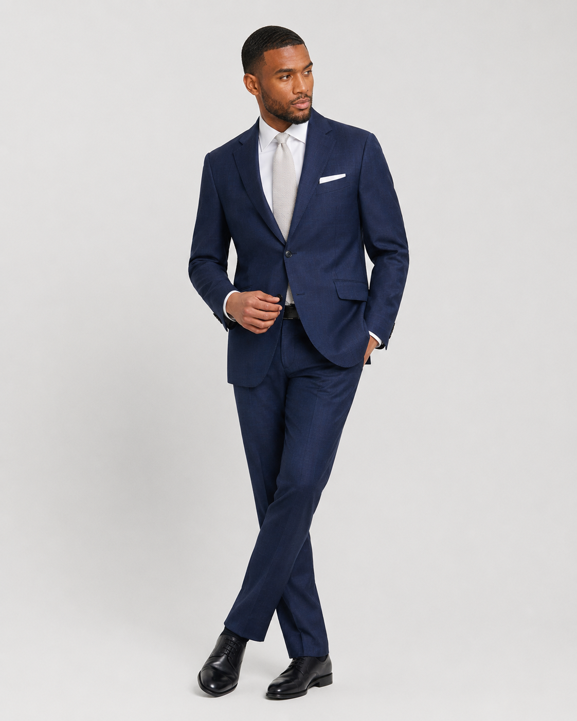 Charles Tyrwhitt Italian Luxury Suit - Indigo Blue