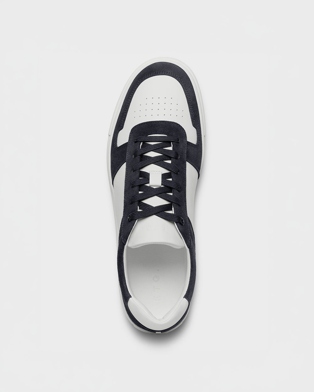 ETQ LT 07 White / Blueberry Premium Nappa / Mediterranean Suede