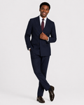 Charles Tyrwhitt Double Breasted Ultimate Performance Suit - Dark Navy