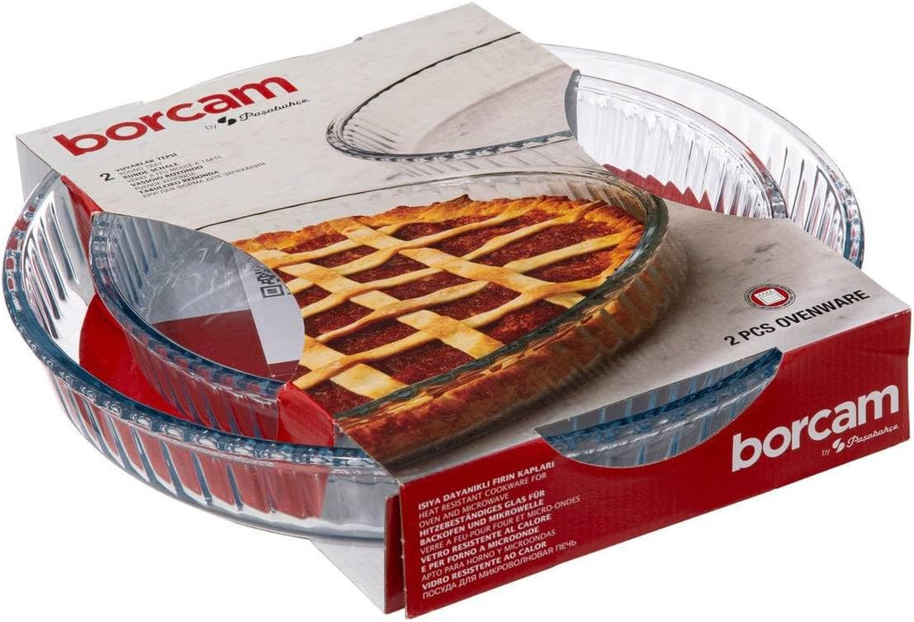 Pasabahce 2 Piece Glass Oven Bakeware