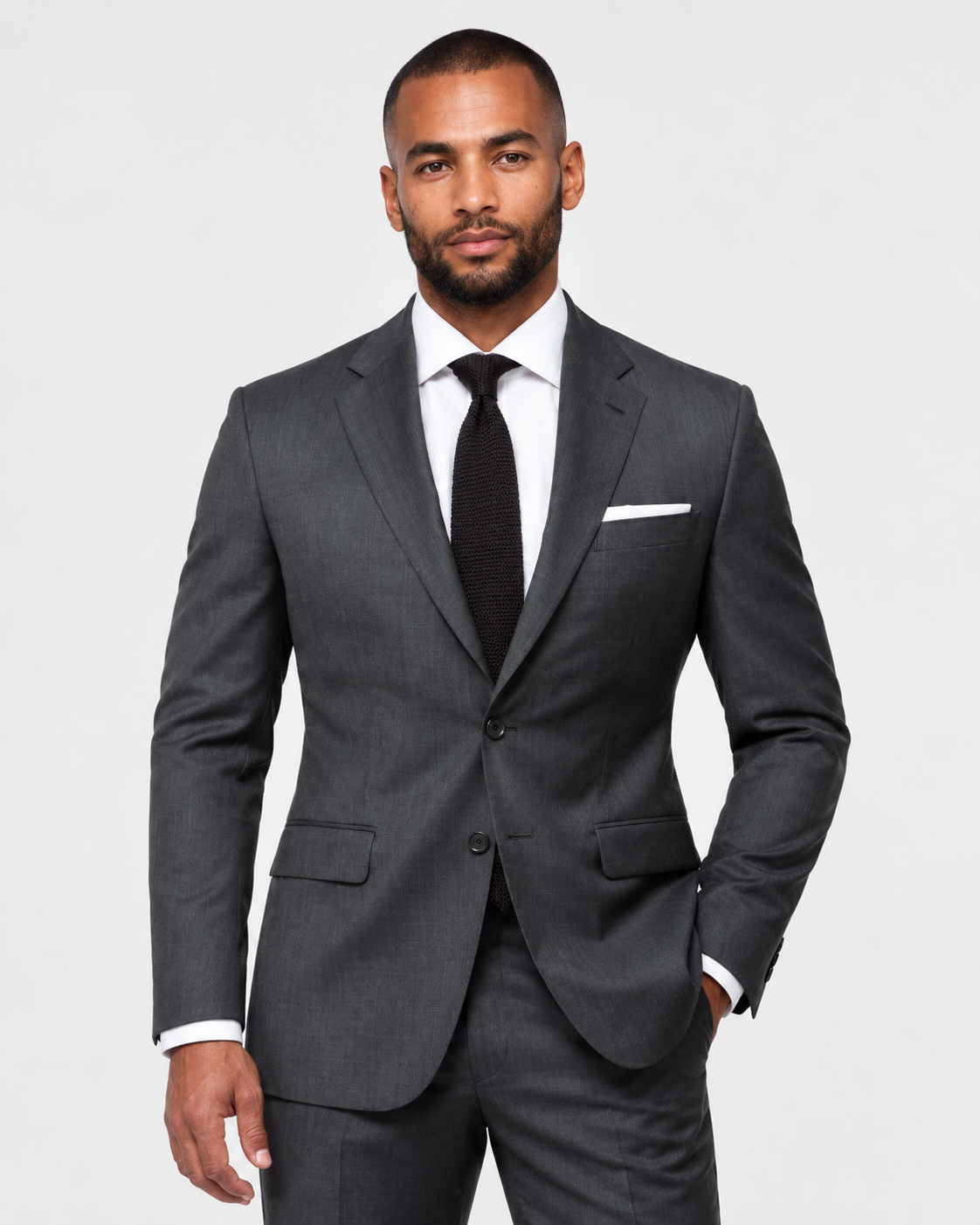 Hawes & Curtis Slim Fit Olive Crepe 1913 Suit