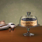 Pasabahce Petite Patisserie Cake Stand with Dome