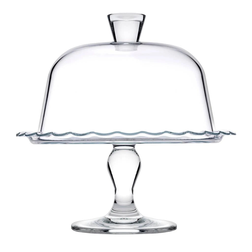 Pasabahce Petite Patisserie Cake Stand with Dome