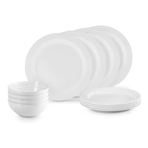 Le Creuset 12-Piece Dinnerware Set