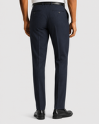 Charles Tyrwhitt Natural Stretch Twill Suit Trousers - Navy