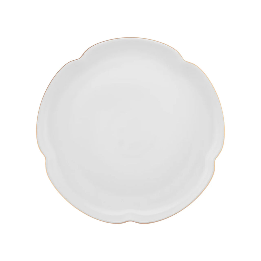 Karaca 24-Piece Bone China Dinner Set for 6 People – Gold