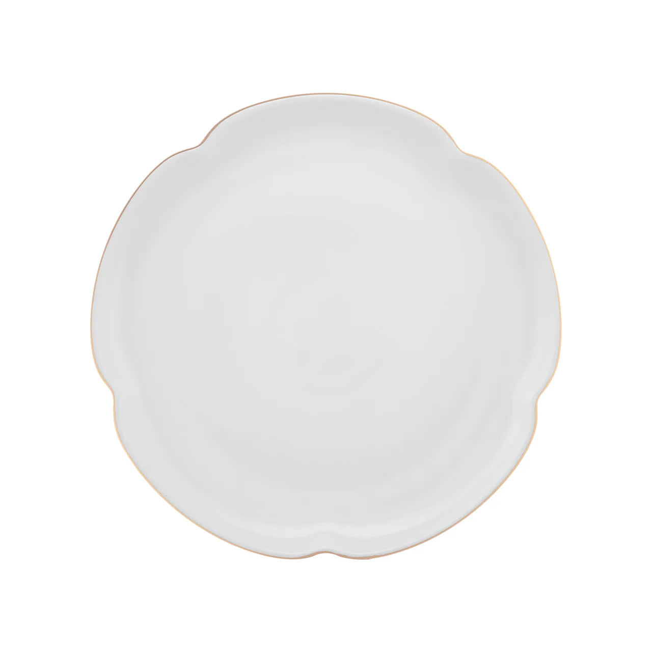Karaca 24-Piece Bone China Dinner Set for 6 People – Gold